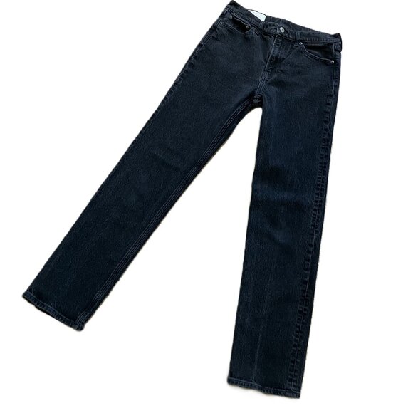 Gap High Rise ’90s Straight Jeans True Black Women's Size 29 / 8 Tall - Picture 1 of 7